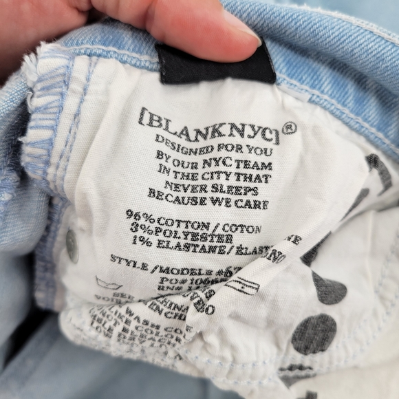 Blank NYC the Varick kick flare light wash jeans 30 - Picture 4 of 4